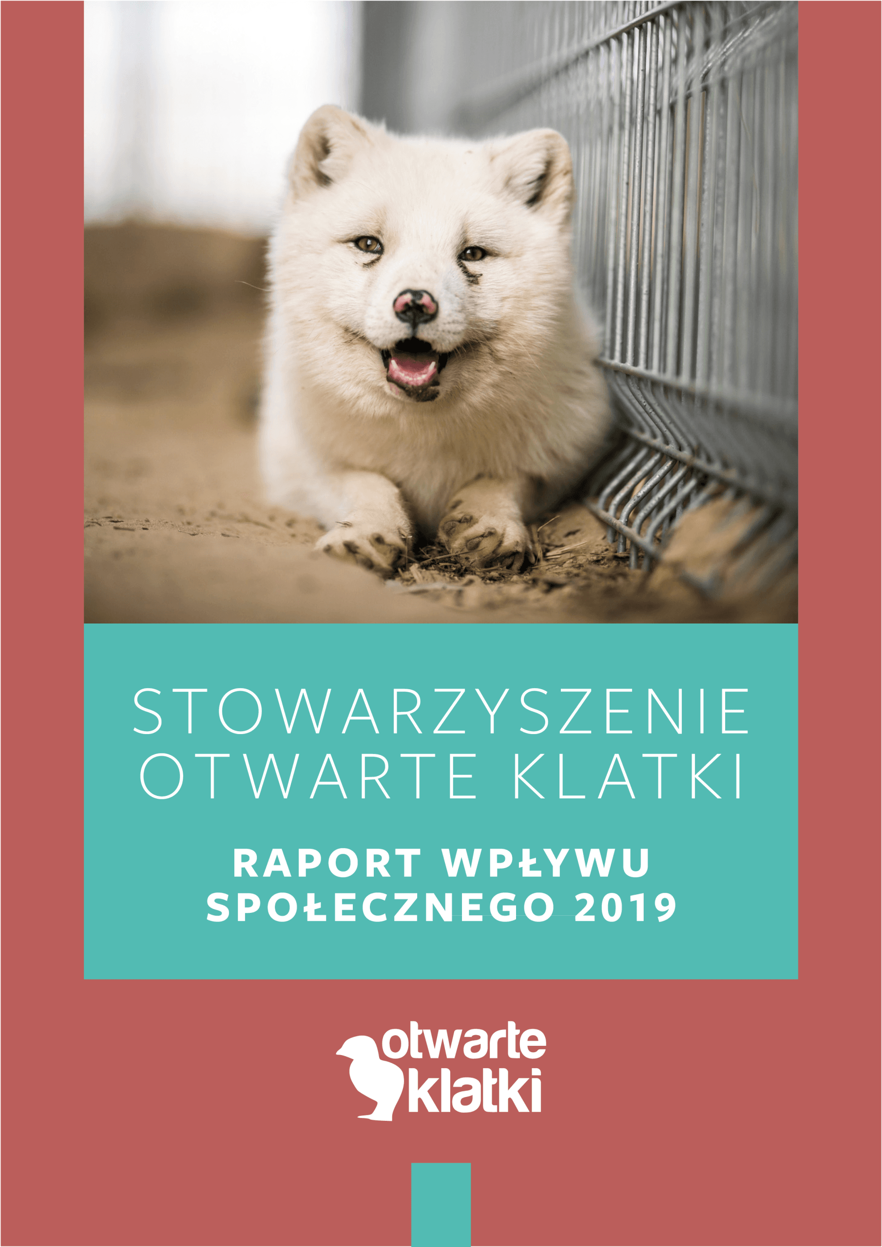 Okładka raportu odpowiedzialności społecznej 2019